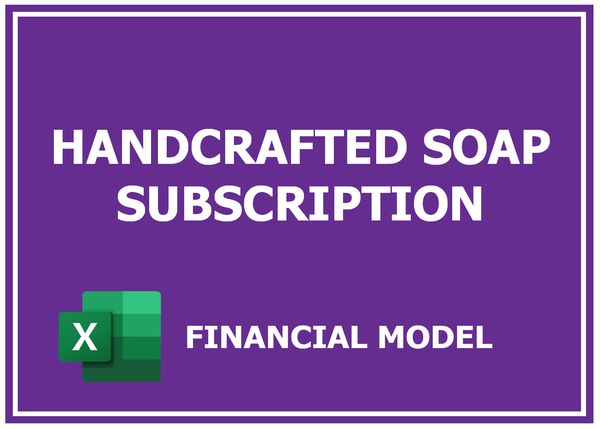 Handcrafted Soap Subscription Financial Model