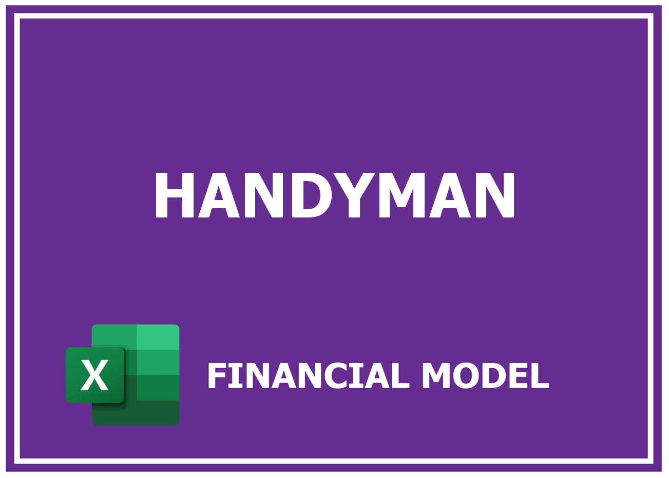 Excel financial model