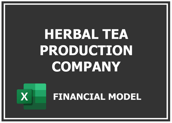 Herbal Tea Production Company Financial Model