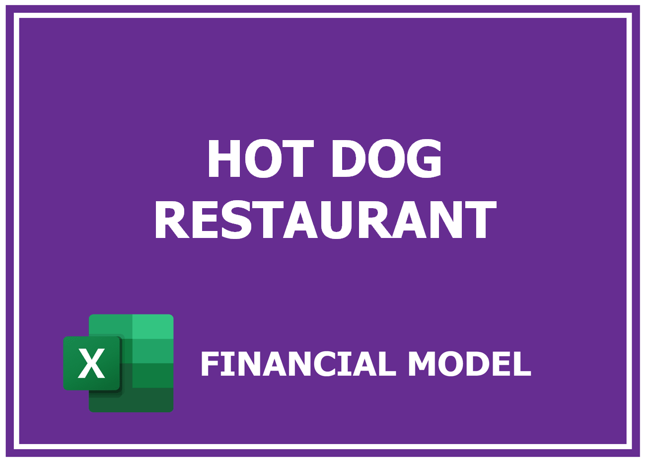 Excel financial model