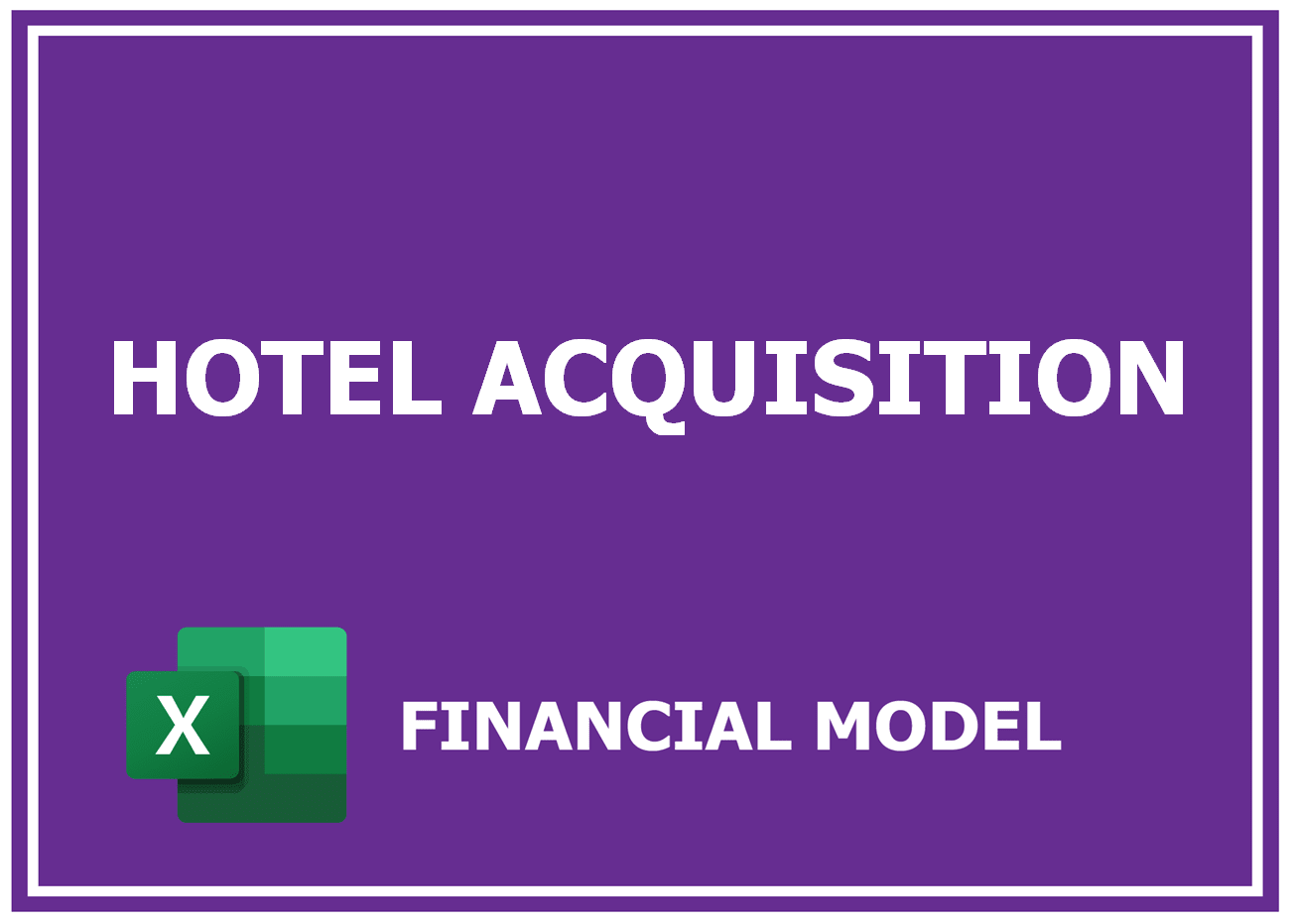 Excel financial model