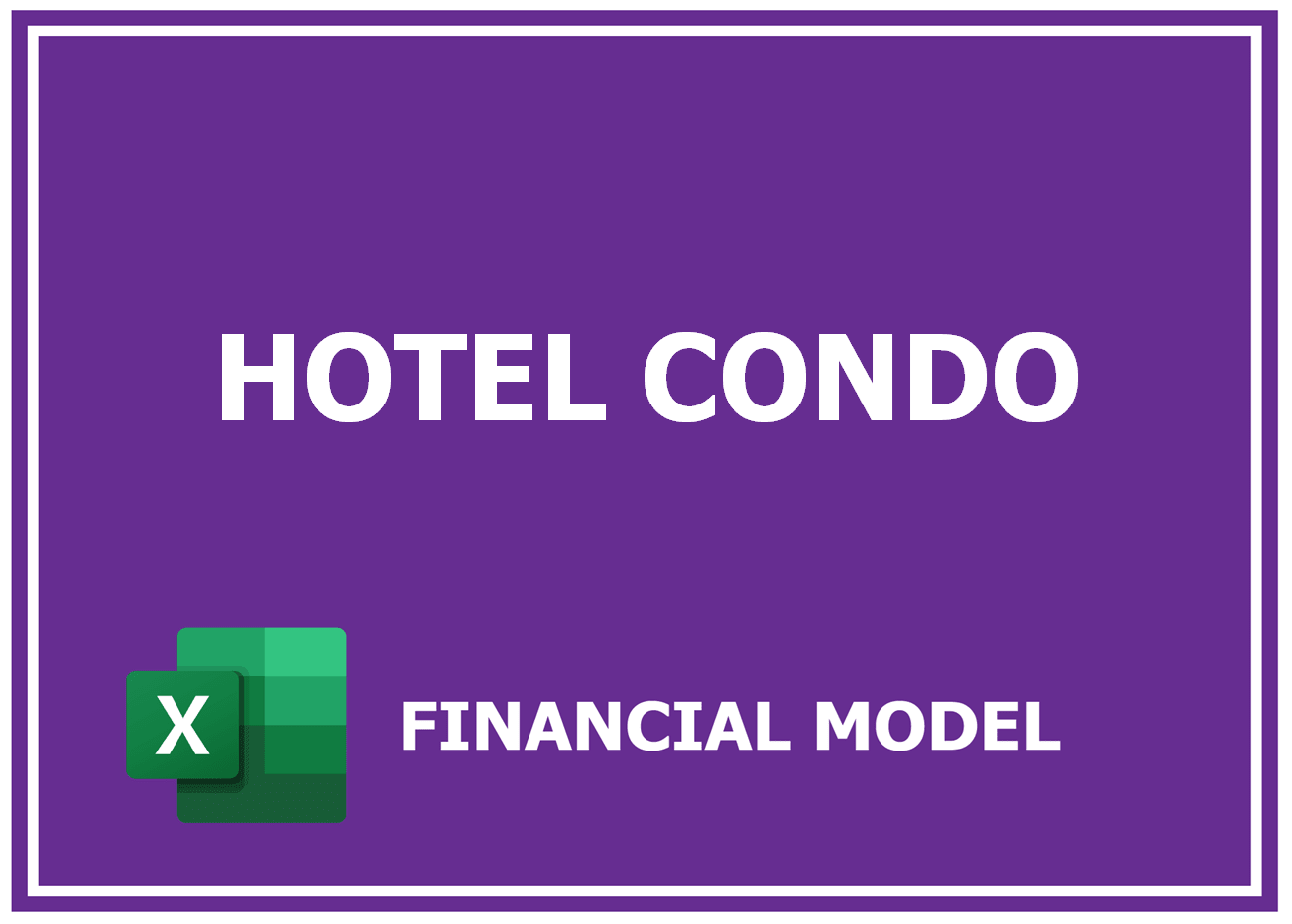 Excel financial model