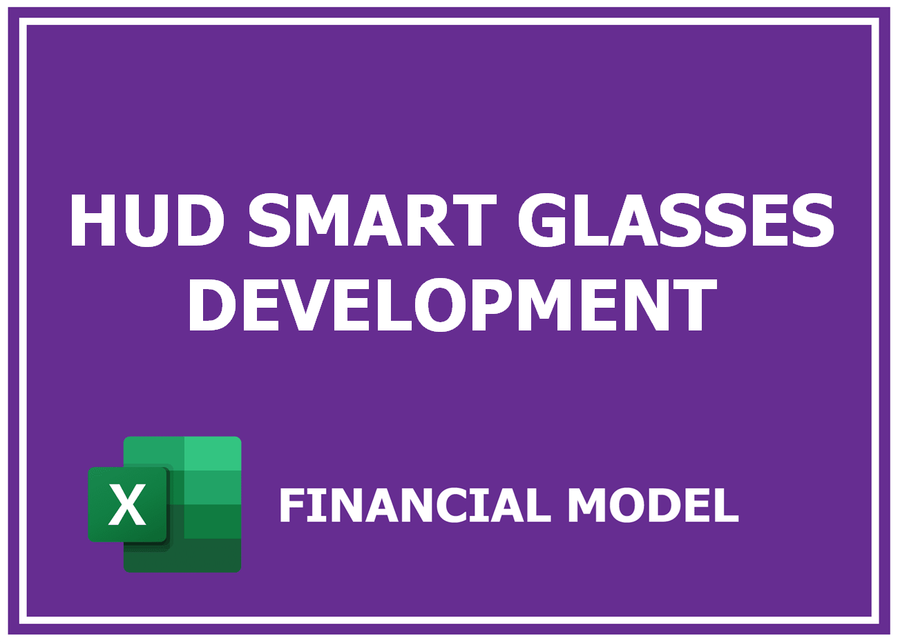 Excel financial model