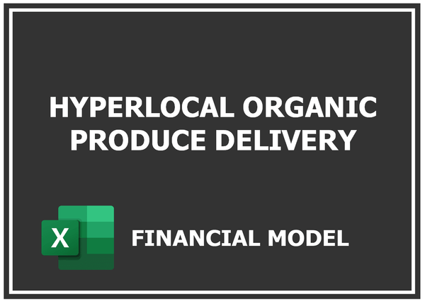 Hyperlocal Organic Produce Delivery Financial Model