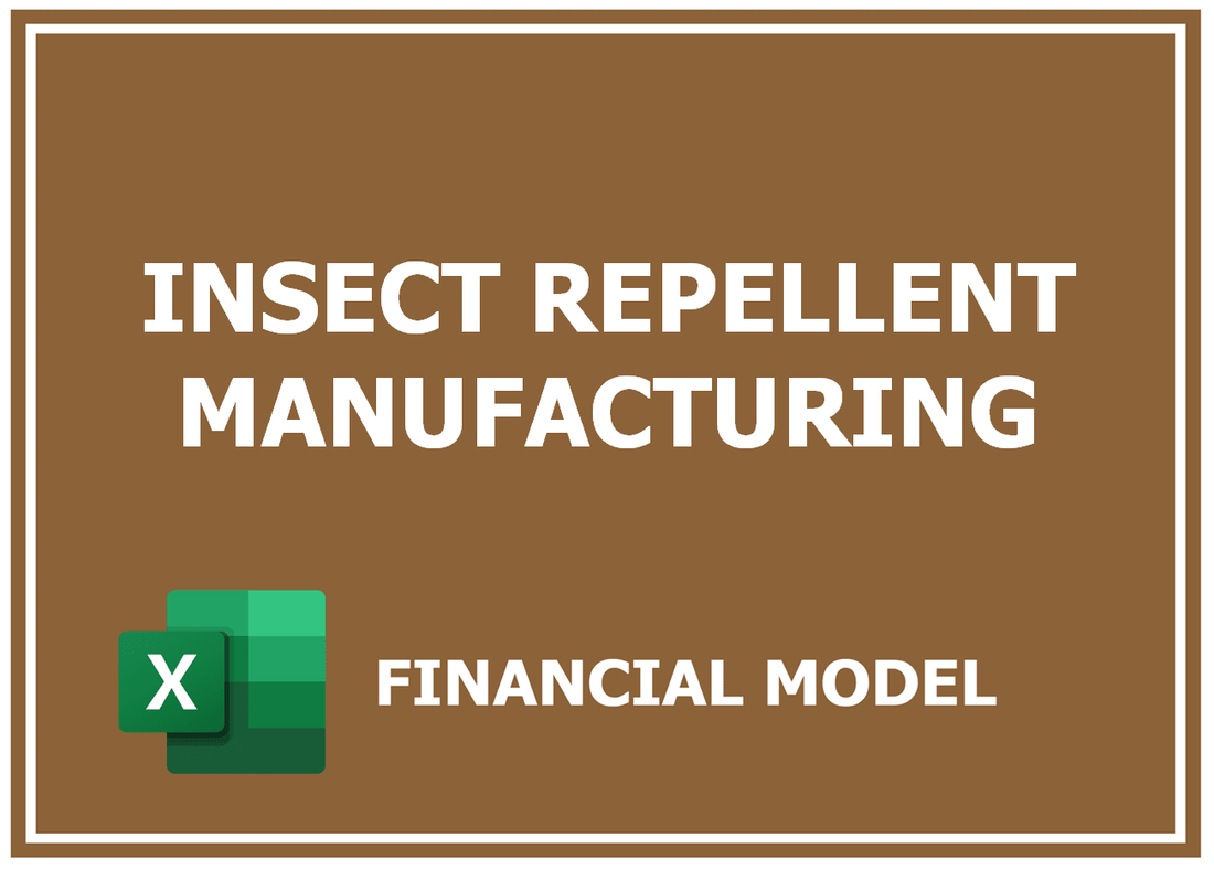 Insect Repellent Manufacturing Financial Model