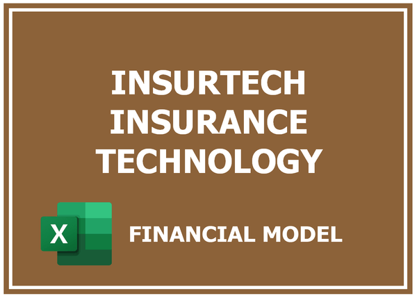 Insurtech Insurance Technology Financial Model