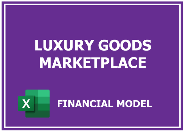 Luxury Goods Marketplace Financial Model