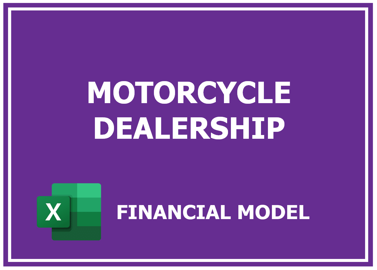 Excel financial model