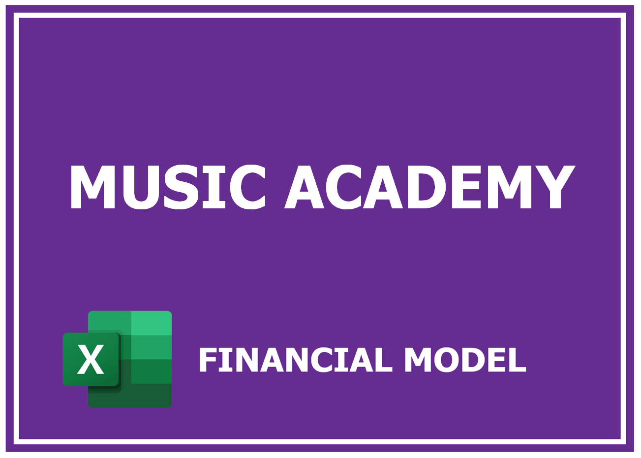 Excel financial model