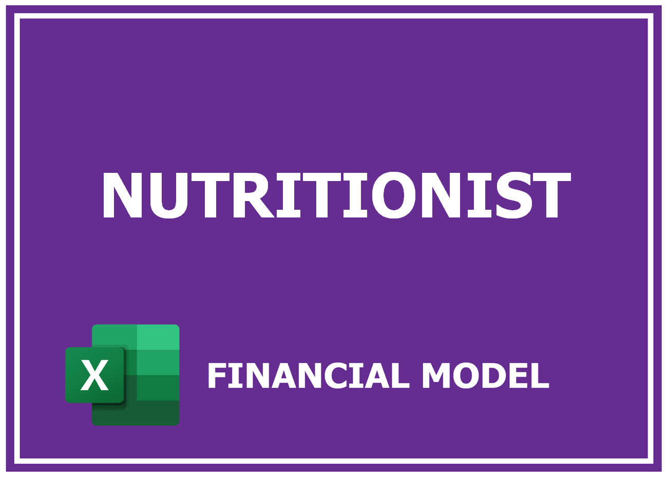 Excel financial model