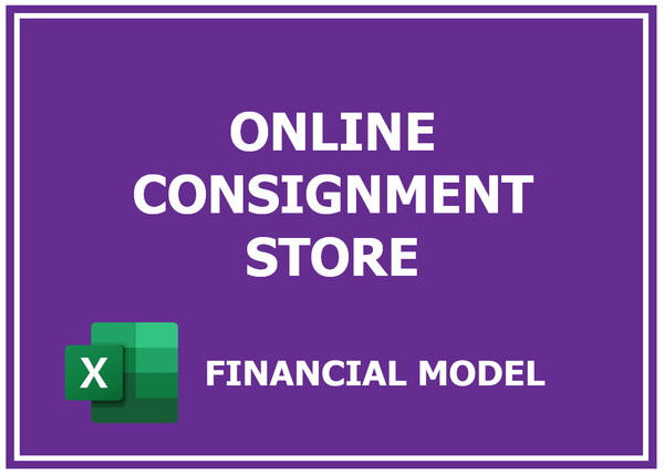 Online Consignment Store Financial Model