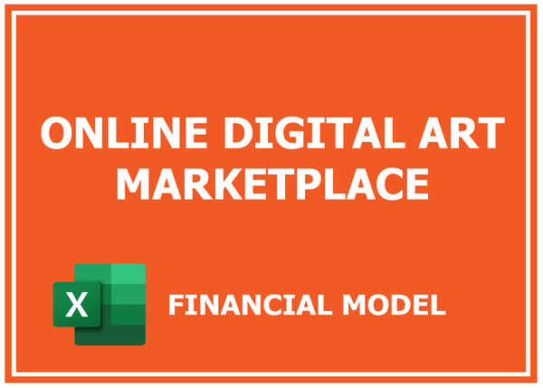 Online Digital Art Marketplace Financial Model