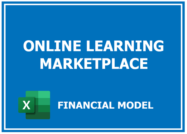 Online Learning Marketplace Financial Model