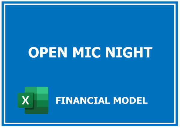 Open Mic Night Financial Model