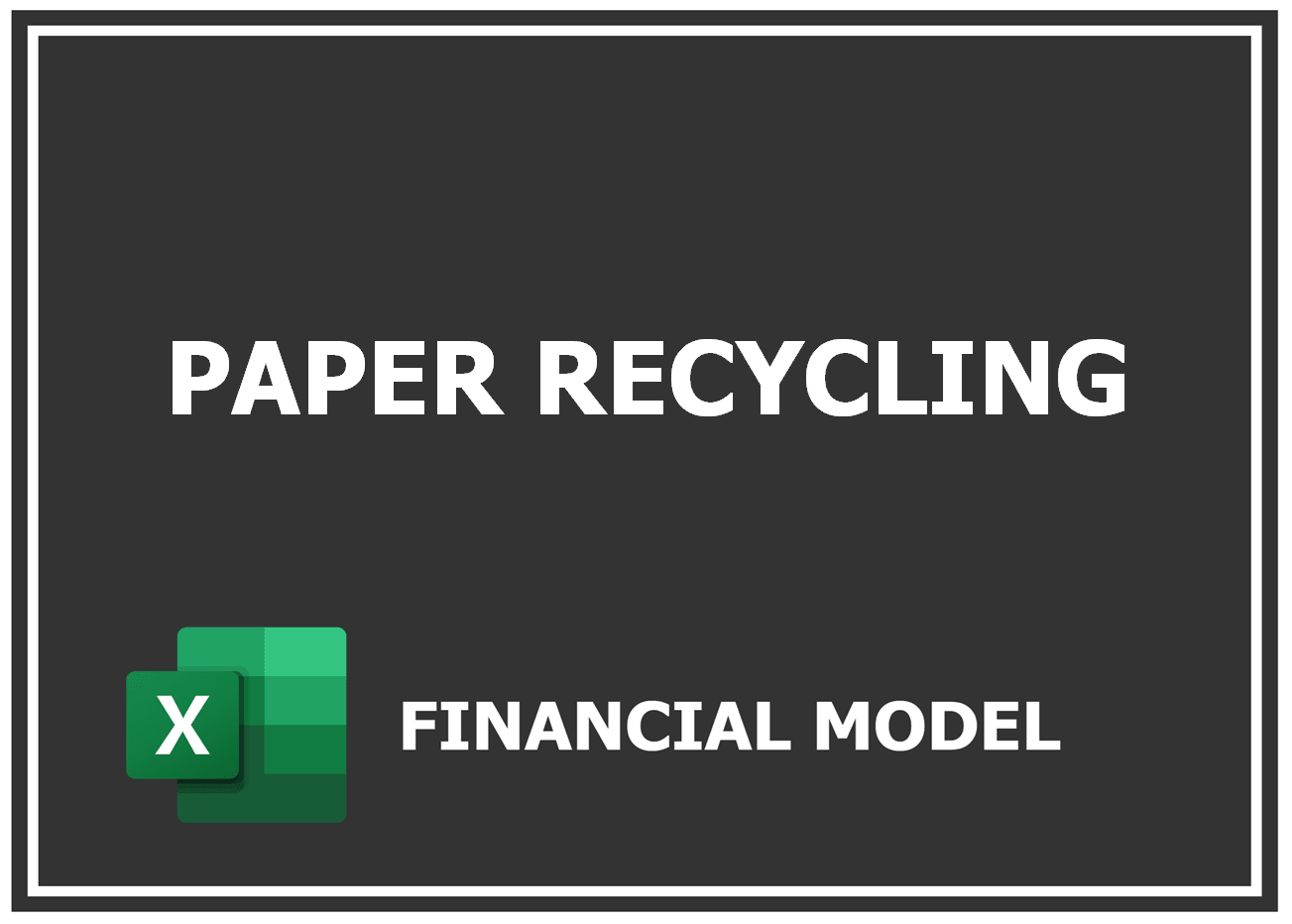 Excel financial model