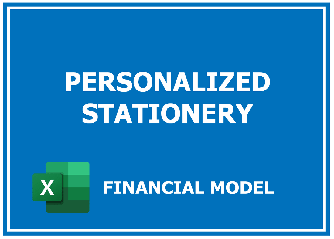 Personalized Stationery Financial Model