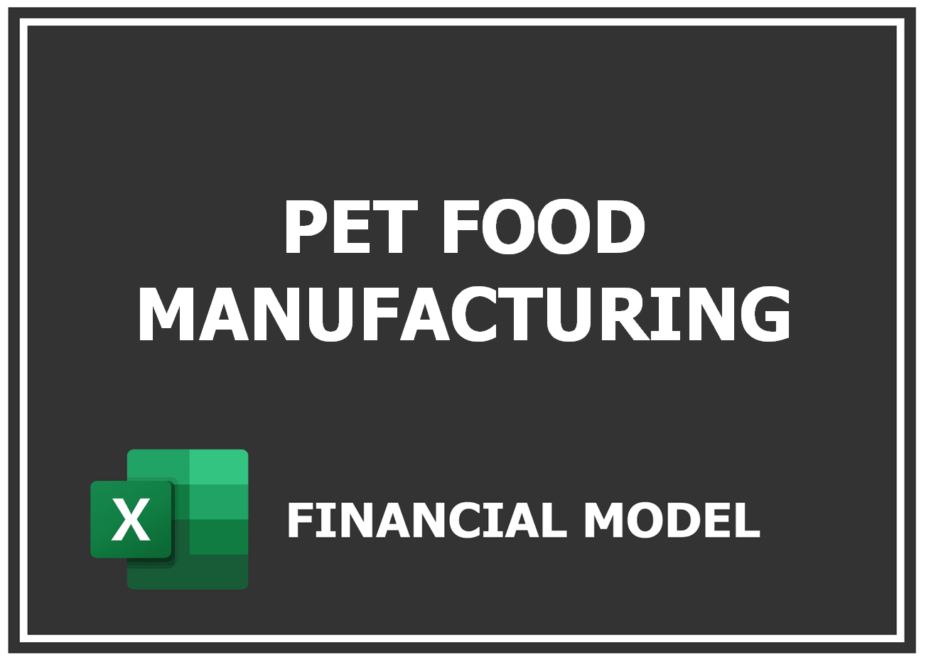 Excel financial model