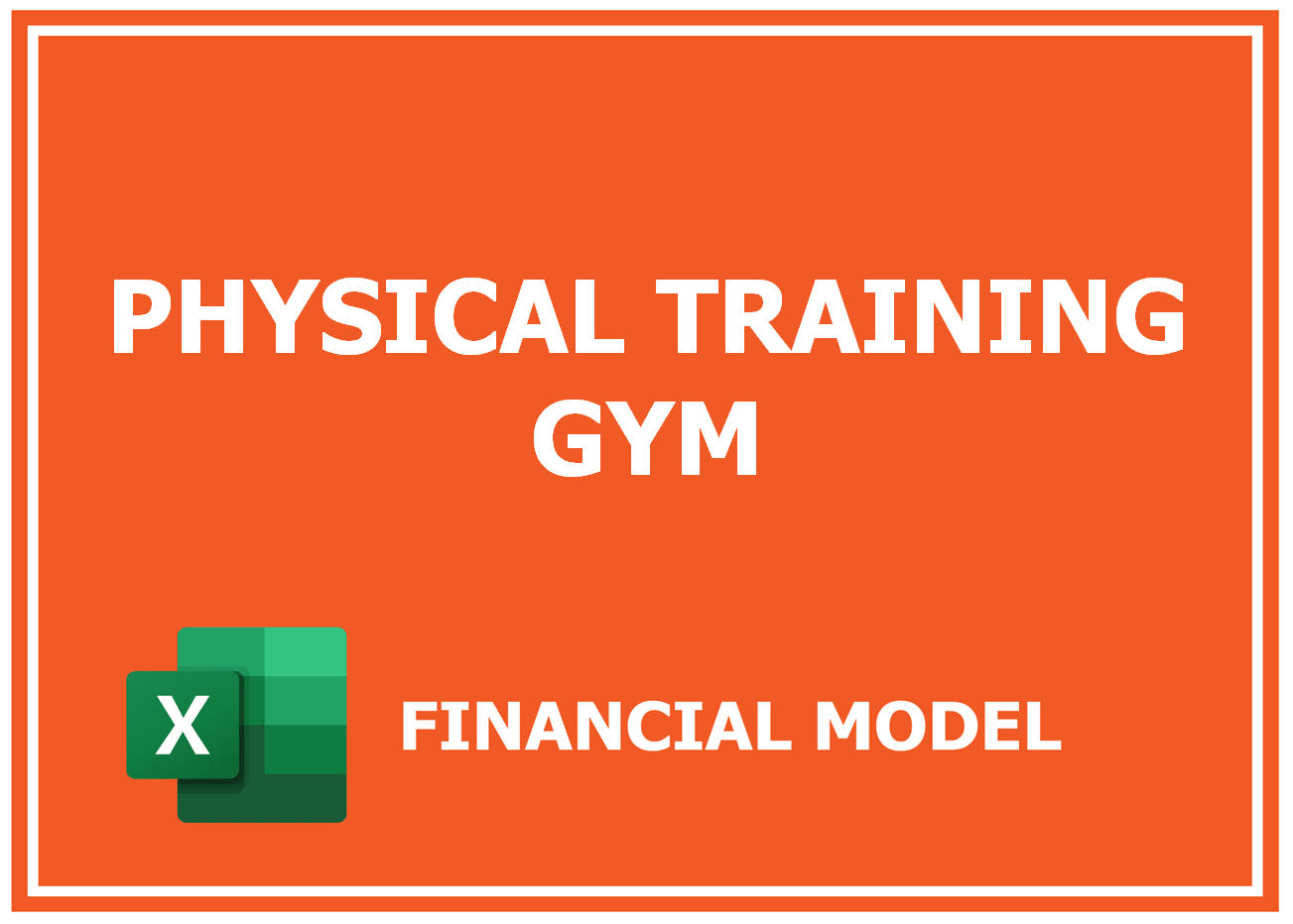 Excel financial model