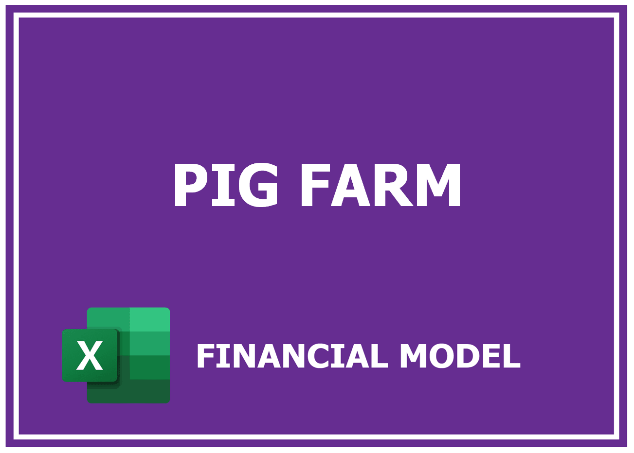 Excel financial model