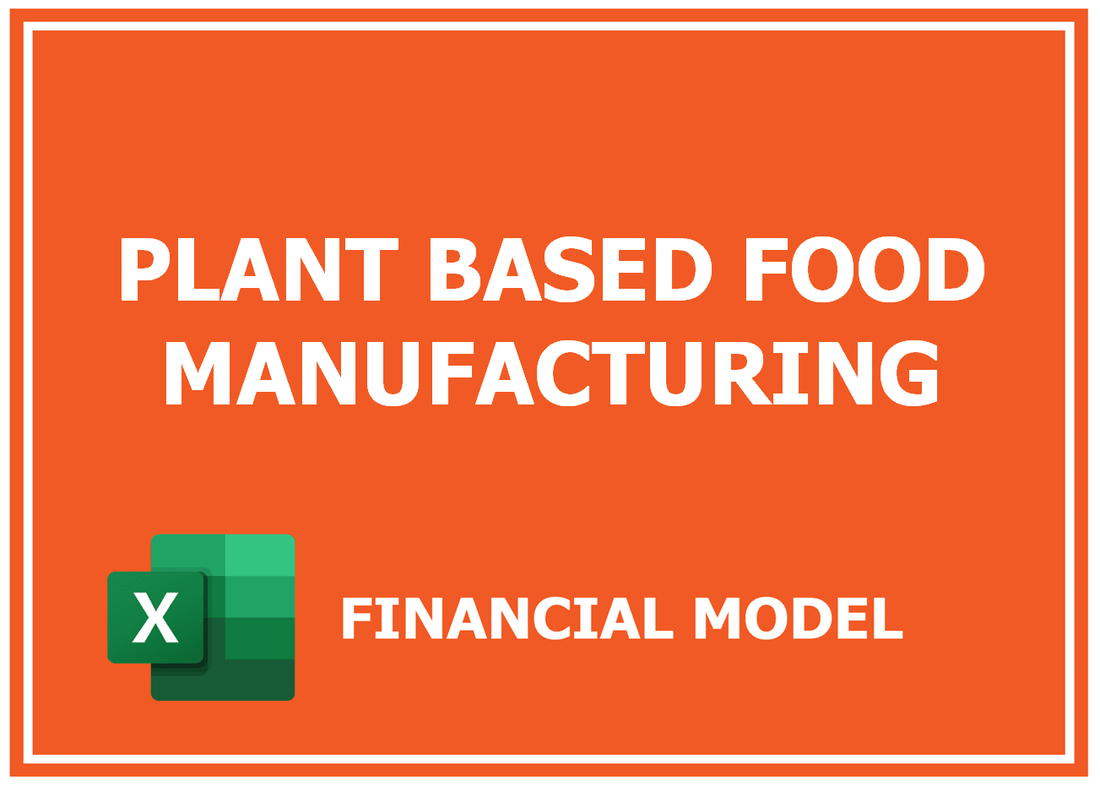 Plant Based Food Manufacturing Financial Model