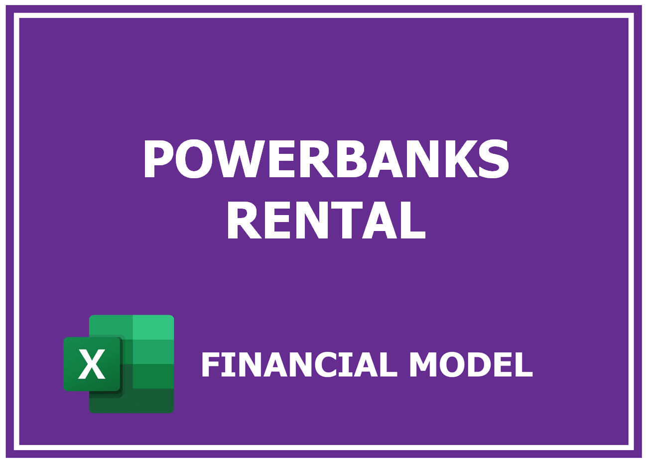 Excel financial model