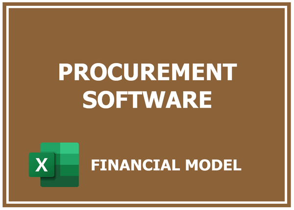 Procurement Software Financial Model