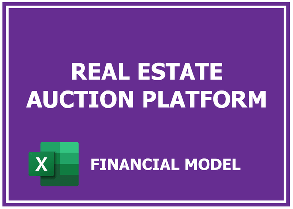 Real Estate Auction Platform Financial Model