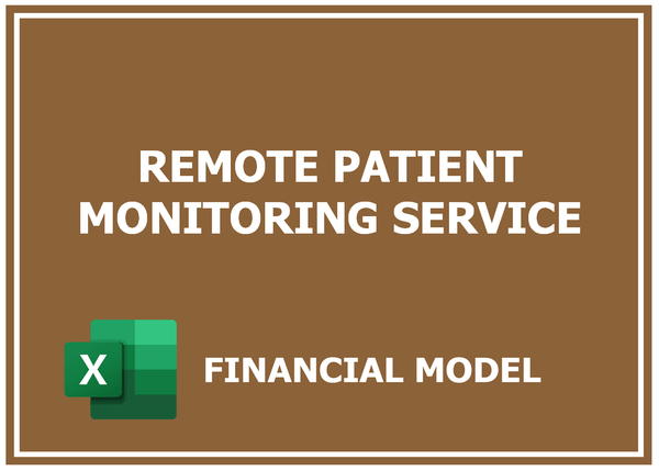 Remote Patient Monitoring Service Financial Model