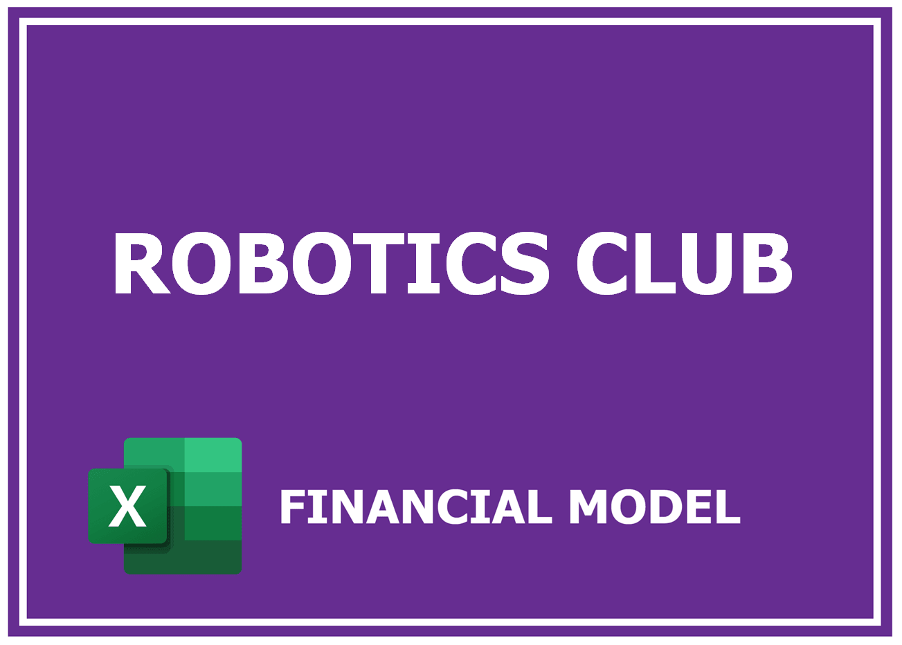 Excel financial model