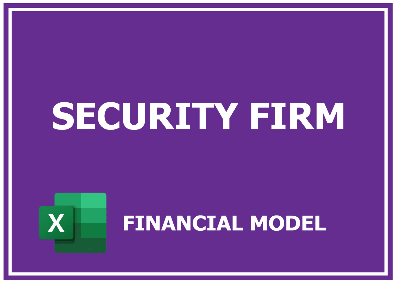 Excel financial model