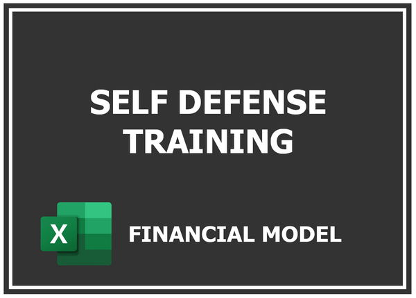 Self Defense Training Financial Model