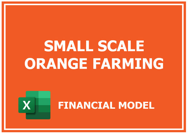 Small Scale Orange Farming Financial Model