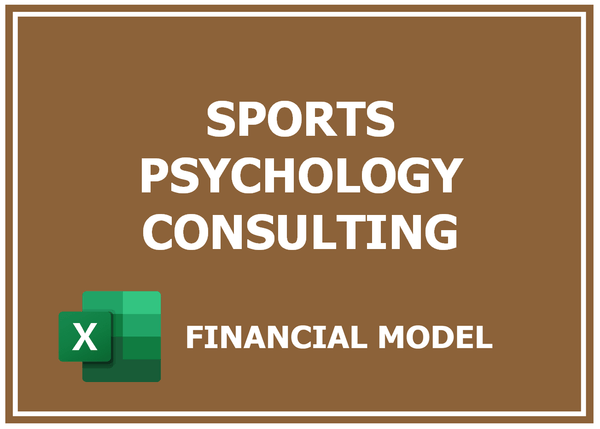 Sports Psychology Consulting Financial Model