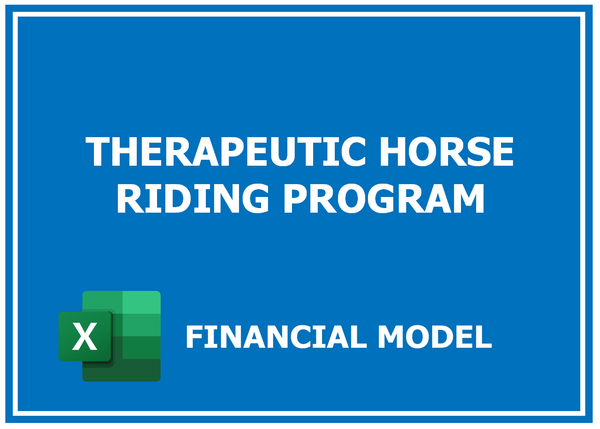 Therapeutic Horse Riding Program Financial Model