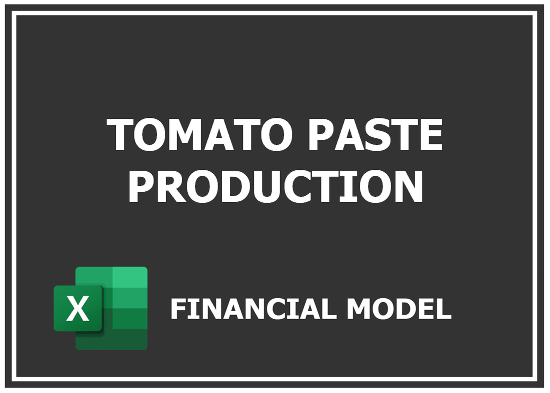 Tomato Paste Production Financial Model