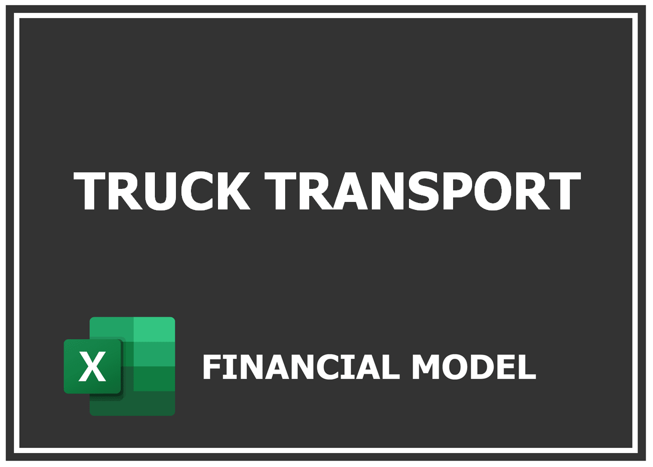 Excel financial model