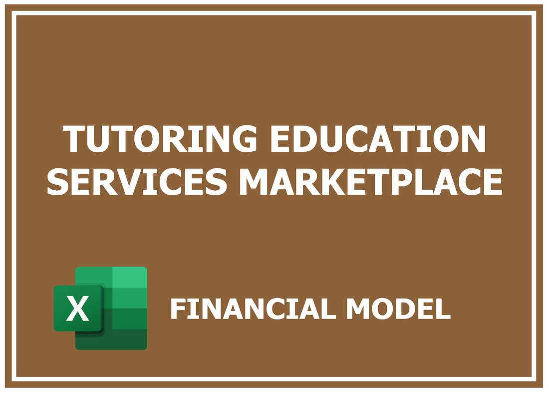 Tutoring Education Services Marketplace Financial Model