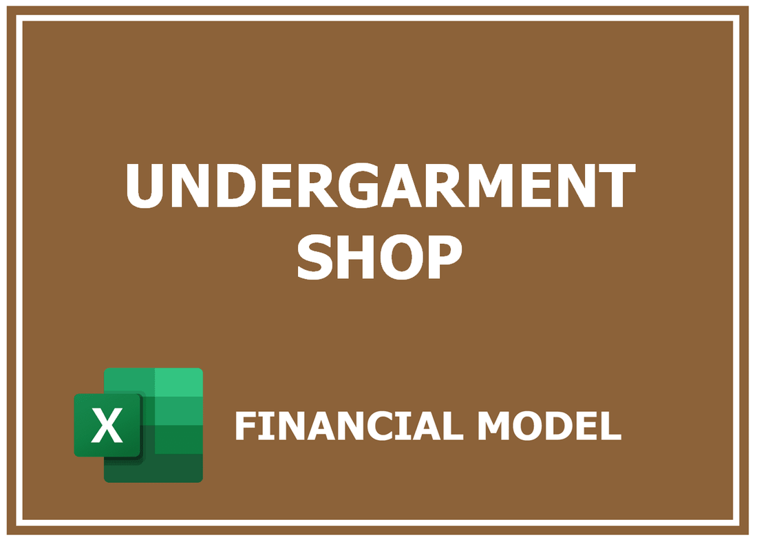 Undergarment Shop Financial Model