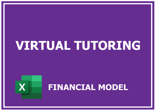 Virtual Tutoring Financial Model