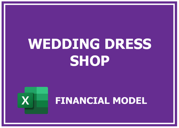 Wedding Shop Financial Model