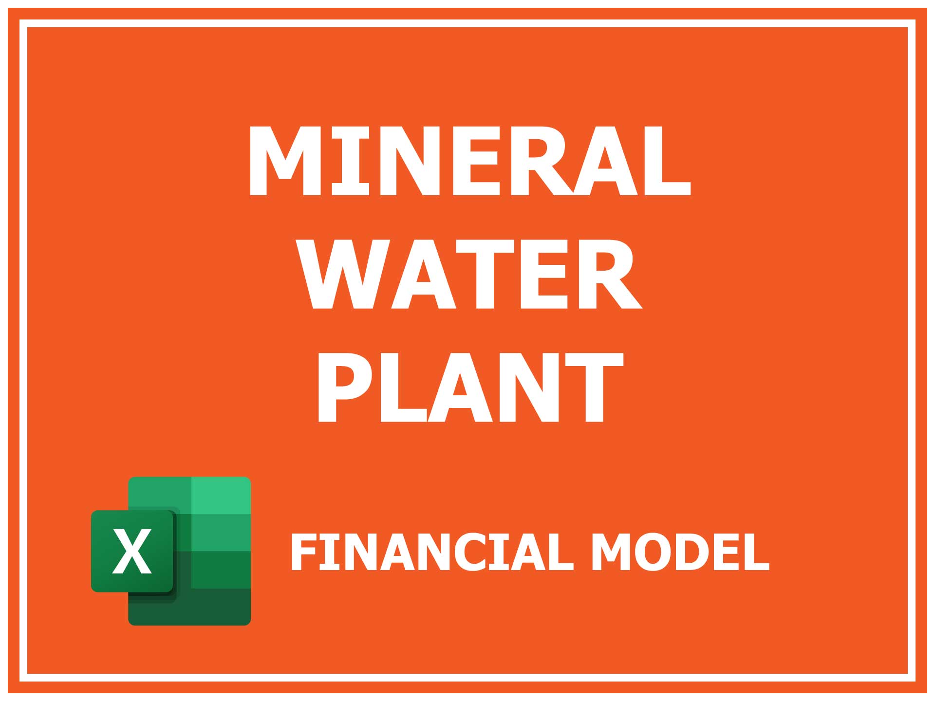 business plan of mineral water plant ppt
