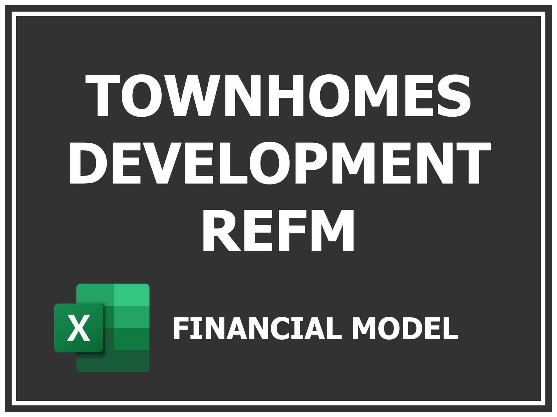 Townhomes Development Refm